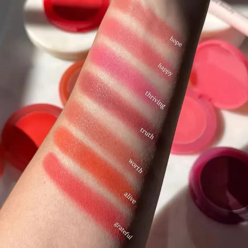 Hot Rare Beauty Makeup Soft Pinch Matte Bouncy Blush Blurred Bouncy Cushiony Cream Lasting Moisturizer Butter Lip Blam Friendly — image 5