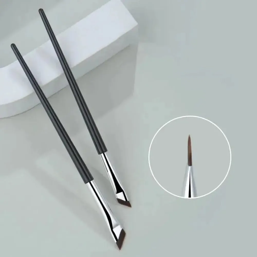 Upgrade Blade Eyeliner Brush Ultra Thin Fine Angle Flat Eyebrow Brush Liner Brow Place Makeup Brush Precise Detail Tools