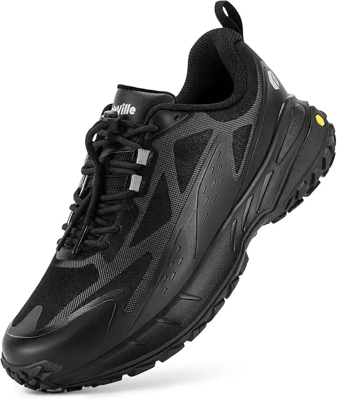 FitVille Wide Width Men'S Sneakers Non-Slip Comfortable Trekking Hiking Walking Shoes For Outdoor Shoe With Arch Support — image 8