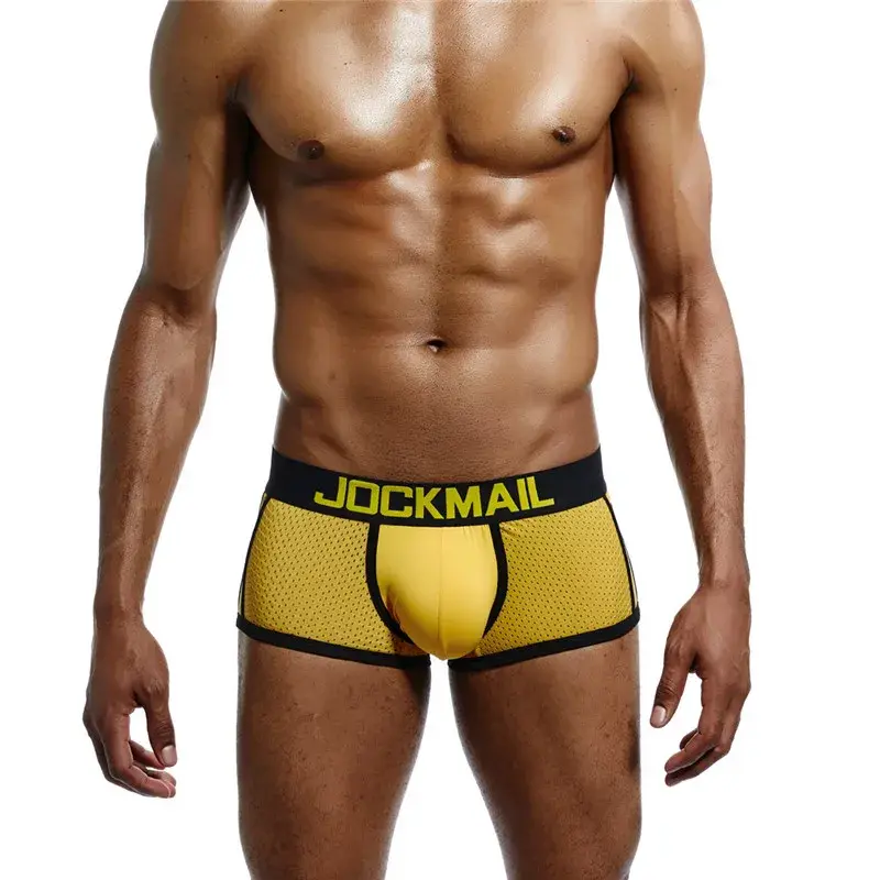 4Pcs Man Underpants Boxershorts Men Boxers Male Breathable Ice Silk Mesh Quick Drying Underwear Men’s Panties Boxer 3256805396926940 — image 13