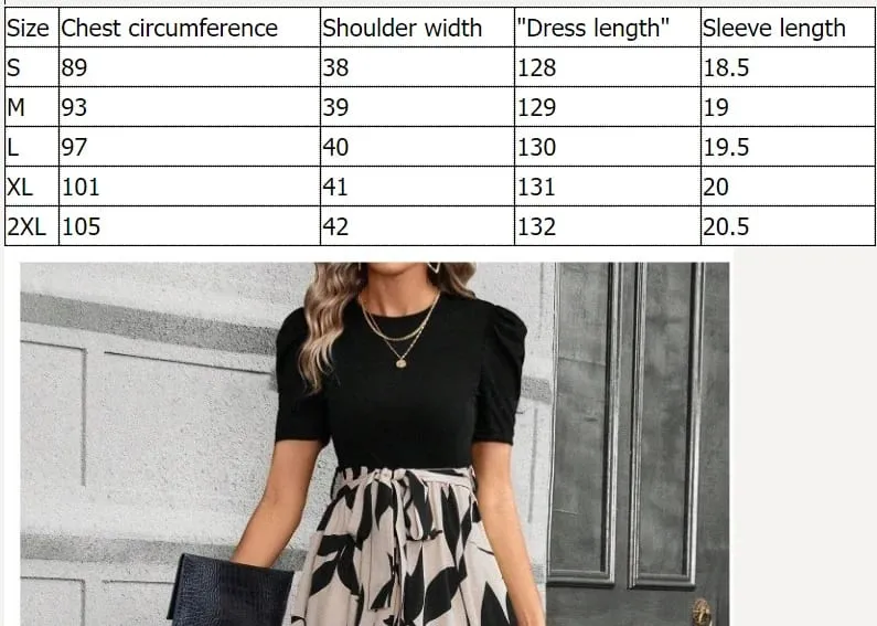 Vestidos femininos 2026 primavera verão floral impresso em torno do pescoço elegante vestido exótico estilo de férias roupas femininas