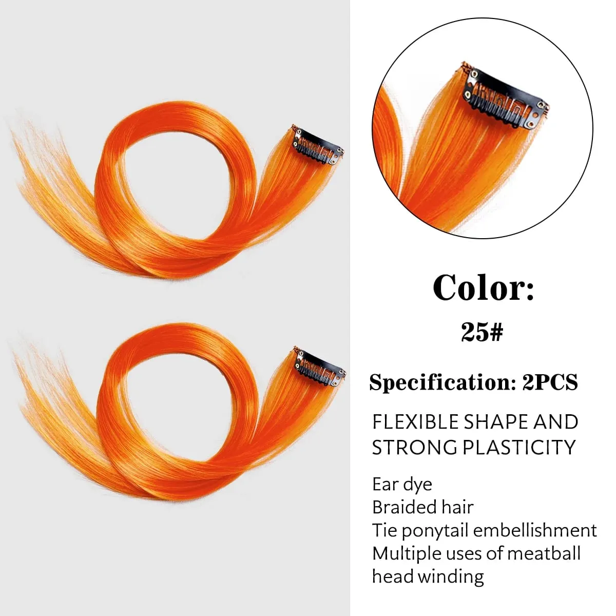 สีสังเคราะห์คลิปในส่วนขยายของผมตรงไฮไลท์ผมริ้วสายรุ้งแขวนผมชิ้นวิกผมสำหรับผู้หญิงพรรค