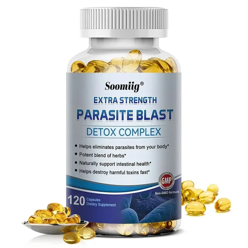 Parasite Express - Naturligt tarmsundhedstilskud, der renser tyktarmen. Afgifter og renser, øger leverens immunitet