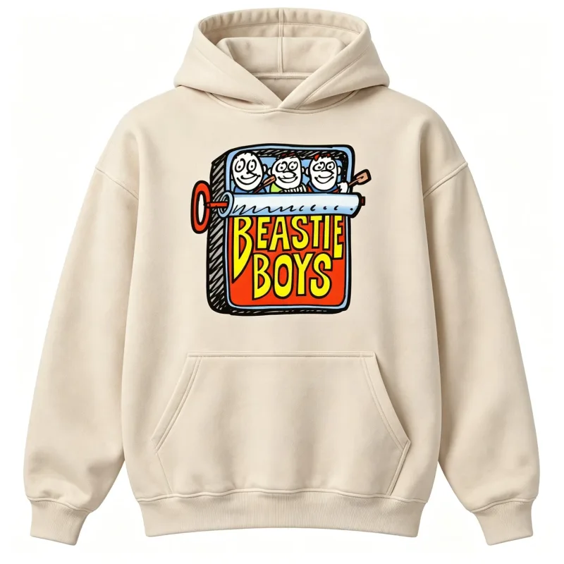 Beastie Boys Hip Hop Music Vintage Design Men's Hoodie Autumn Winter Casual Women's Hooded Sweatshirt Unisex Cotton Coat Top