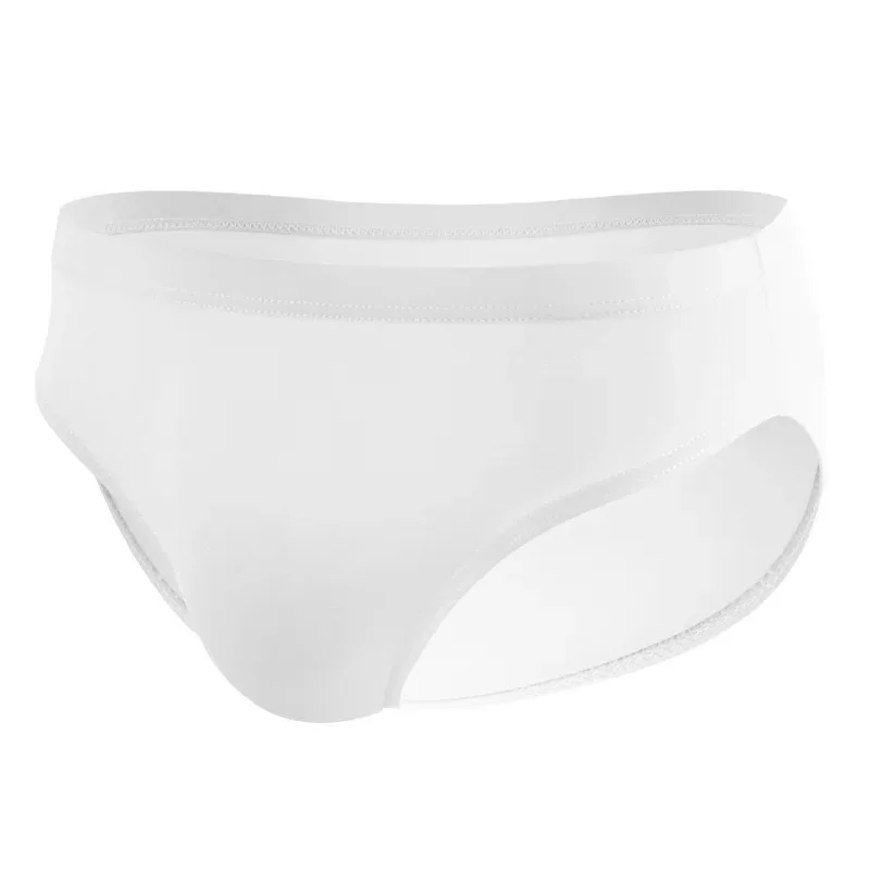 Men's Ice Silk Briefs Thin Quick Drying Underwear Low Waist Solid Color Underpants Male Sexy U Bulge Pouch Breathable Panties