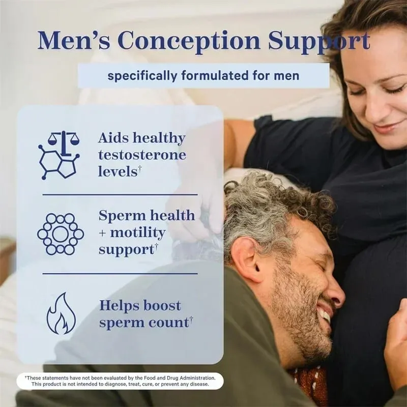 Male Fertility Support - Support Male Reproductive Health Maintain Physical Condition Enhance Strength Energy and EnduranceSu