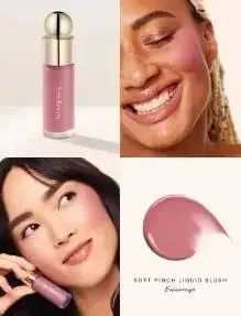 Rare Beauty Easy To Apply Highlighter Eyeshadow Palette Blush Hydrating Brightening Mashed Potato Blush Enhance Facial Details