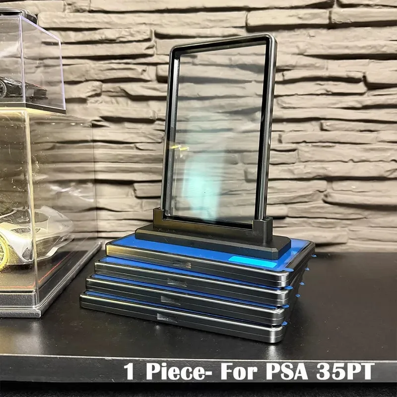 Multicolor Gradient Color Aluminum Alloy Trading Card Protect Holder Metal Case For 35PT PSA CGC Graded Card