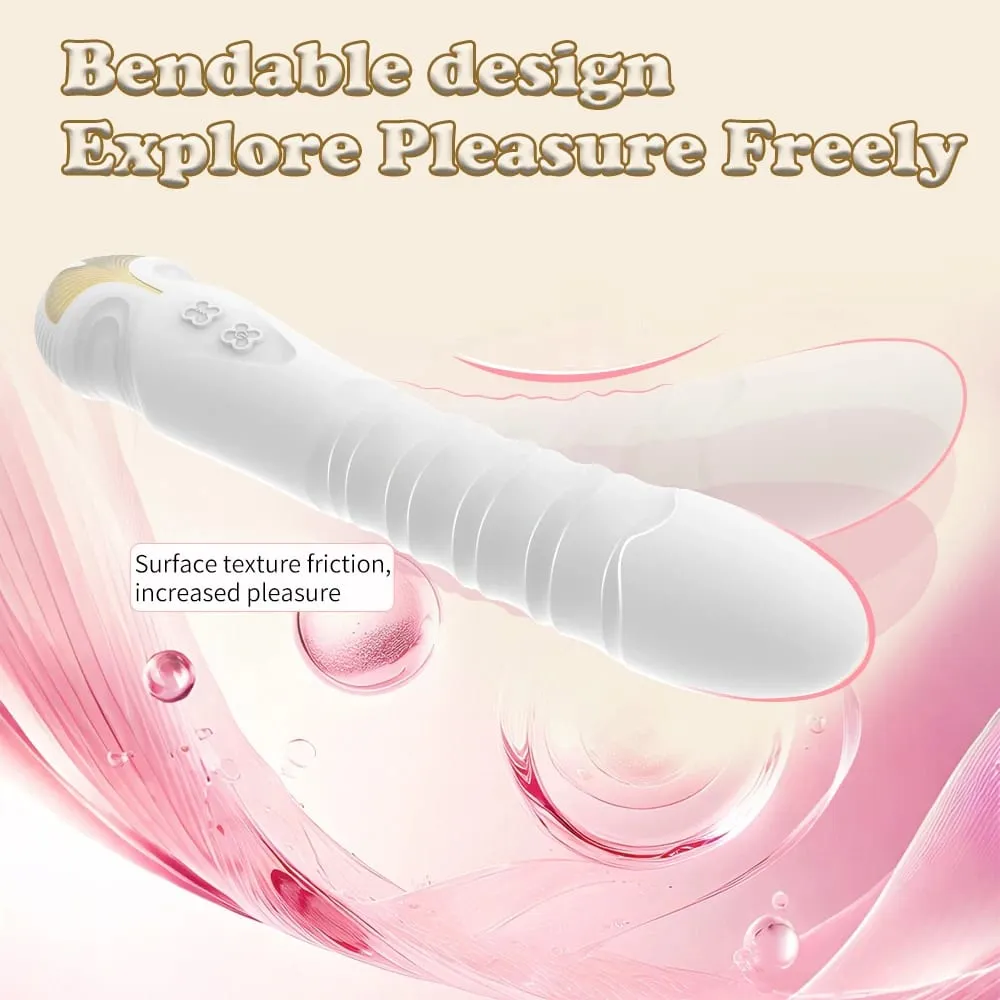 情趣玩具震動器10頻可彎曲陰道刺激器情侶互動女用自慰器USB充電