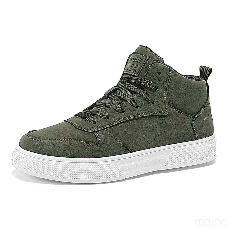 Spring summer new minimalist men's platform shoes fashionable versatile men's sneakers casual comfortable sports shoes — image 6