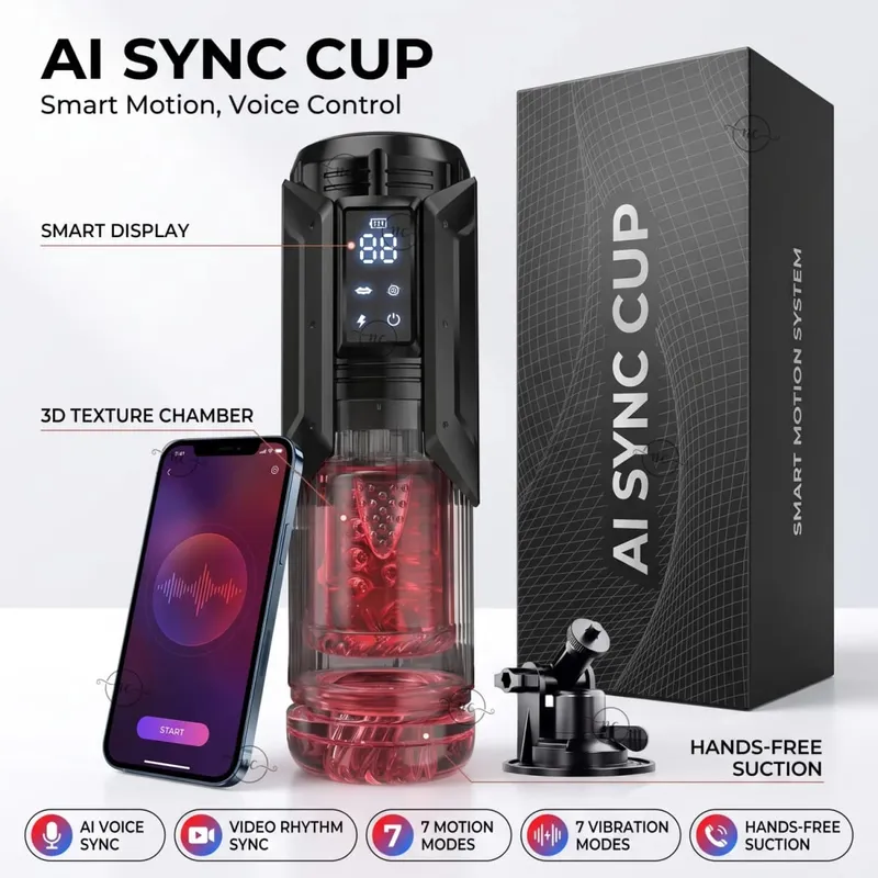 Automatic Male Masturbator Sex Toy for Men Pocket Pussy Vacuum Suction Thrusting Rotation Vibration Realistic Stroker Cup Device