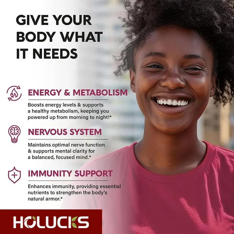 High Absorption B-Complex Capsules with Biotin & Folate Support Mood Balance Immune Skin & Nails Health for Daily Life — image 7