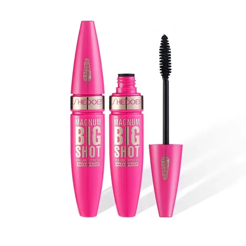 Big Shot Waterproof Mascara Volume Express Curling Lash Mascara Smudge-Proof Thick Black Eyelash Makeup For Fuller Lashes — image 5