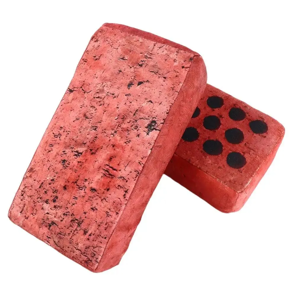 Simulation Brick Plush Sponge Brick Toy Cushion Funny Sponge Simulation Brick Cute Creative Simulation Fake Brick