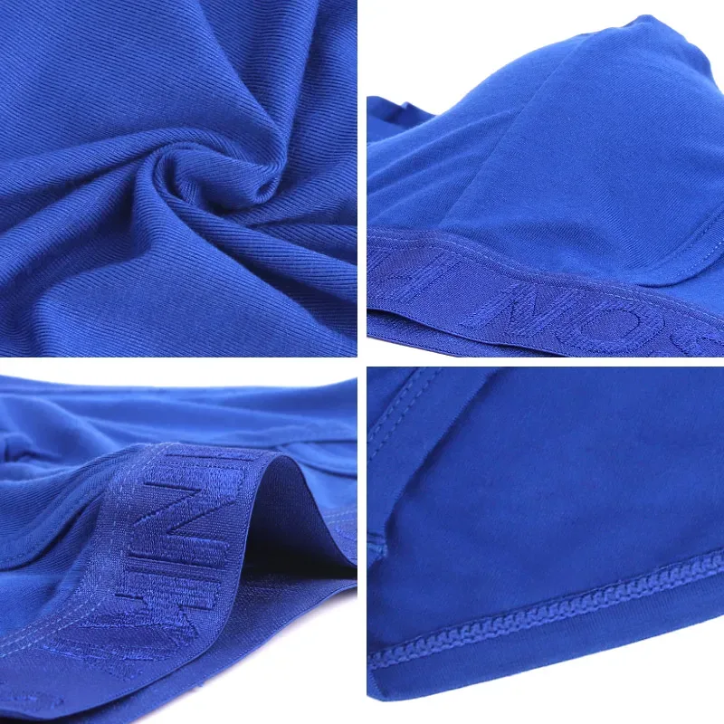 Pinky seaso marca melhor venda sexy calças triângulo modal fino cor sólida roupa interior masculina cuecas modais ventilar plus size