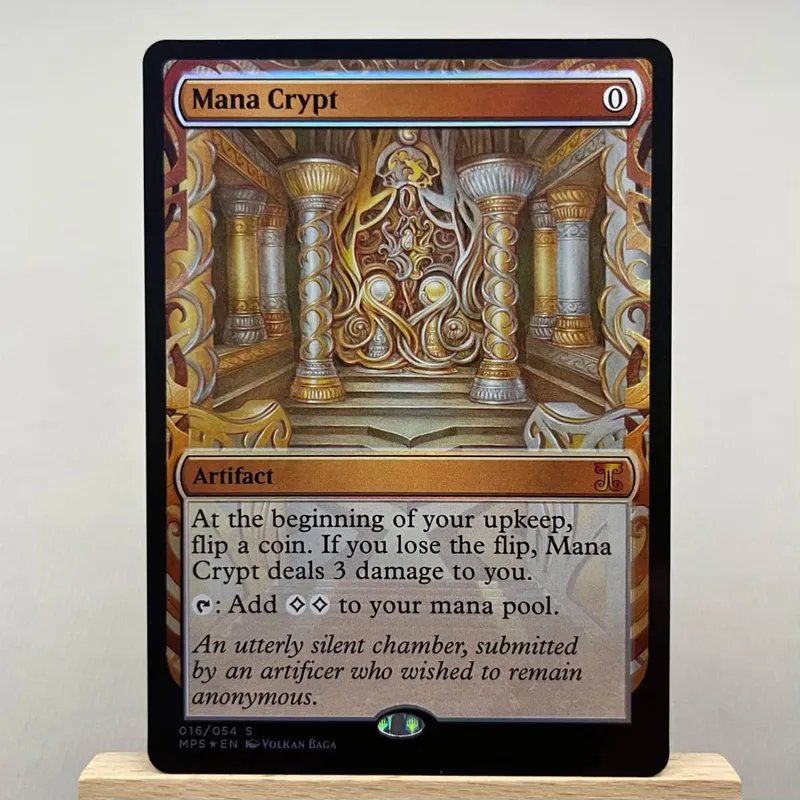 MPS FOIL2-01 TCG Cards for Home Play Proxy Sol Ring Mana Crypt Mox Opal the Mana Vault Chrome Mox Sword of — image 9