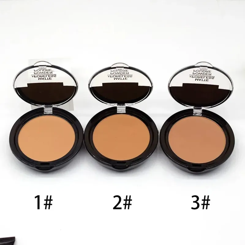30ml Liquid Foundation Dark Skin Dedicated Foundation Cosmetic 30g Micolor Fit Me 2 IN 1 Matte Black Skin Poreless Powder Set