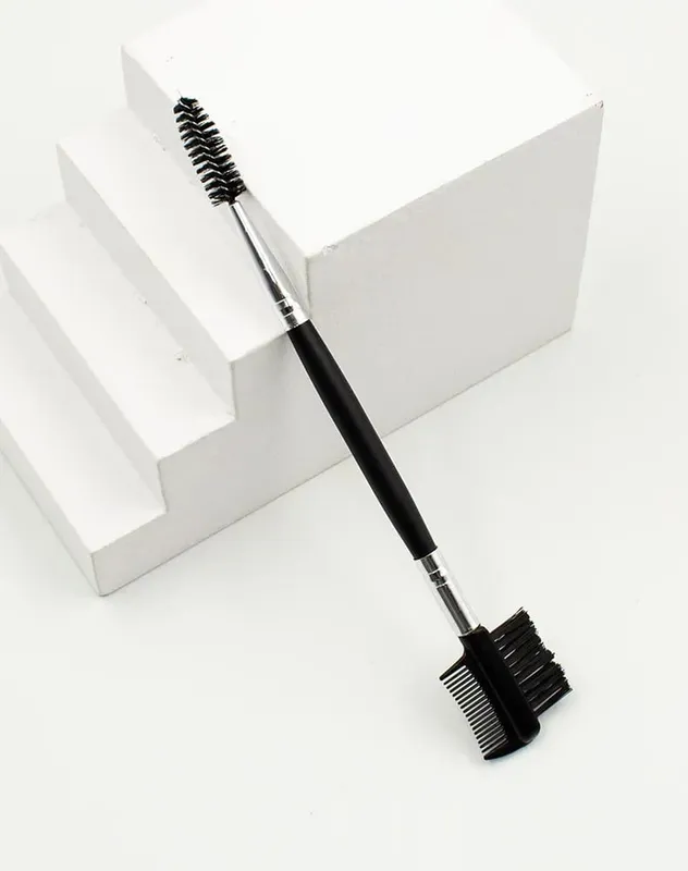 1PC Double Ended Eyebrow Comb Brush Beauty Makeup Brushes Eyelash Applicator Professional Make Up Tool