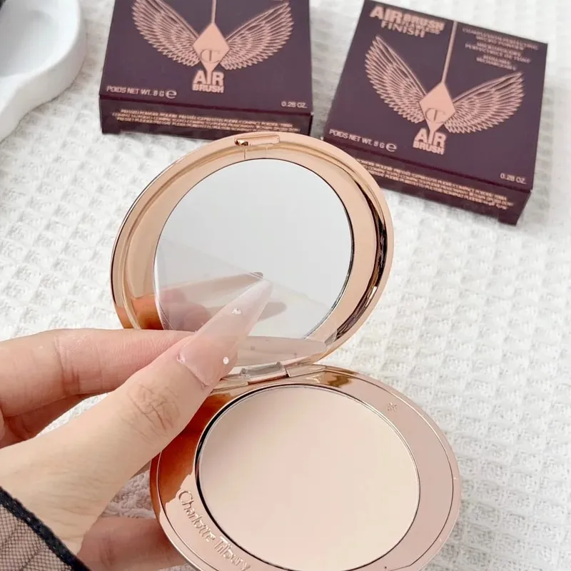 Charlotte Tilbury Concealer Cushion Silky Setting Powder Concealer Portable Long-lasting Foundation Makeup With Box Gifts