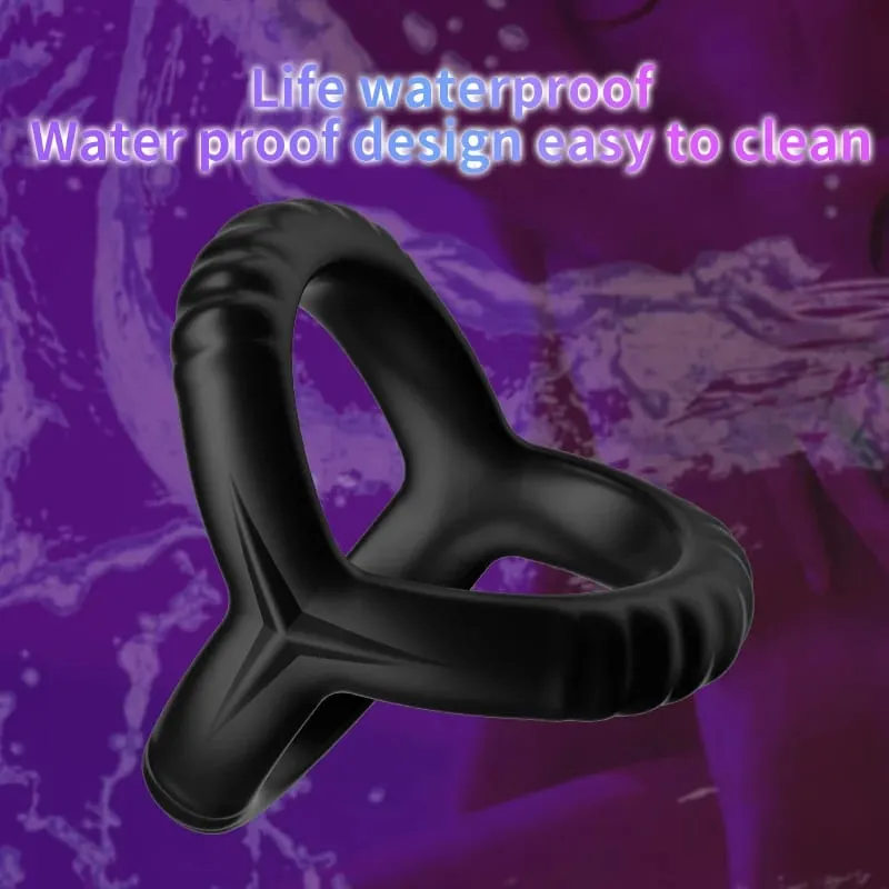 Male Penis Ring For Men Delay Ejaculation Stronger Erection Semen Lock Rings Masturbating Sex Toys For Man Gay Adult No Vibrator