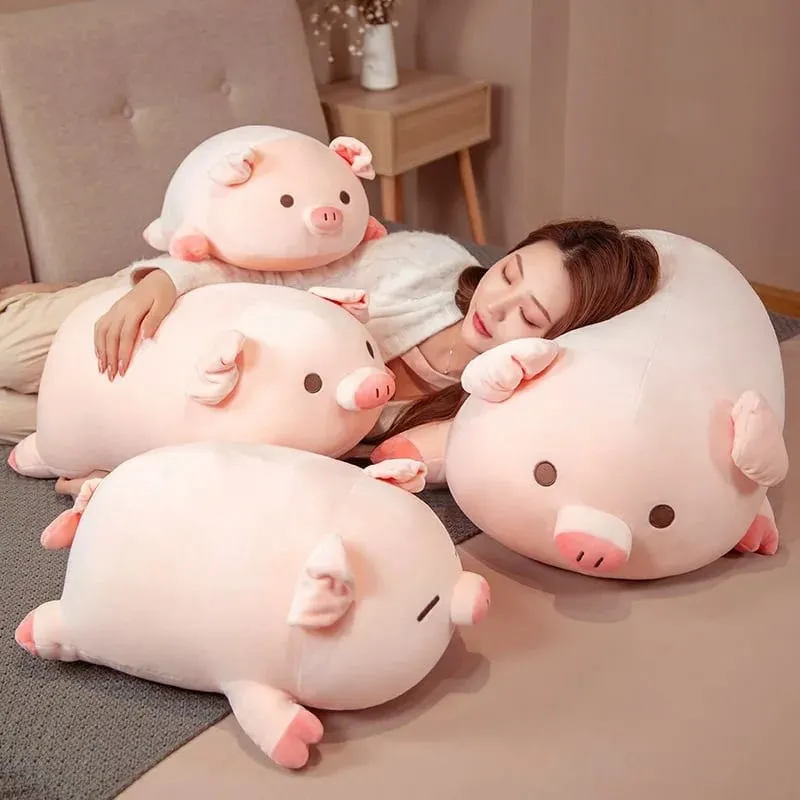 1pcs Super Soft Decompression Party Pig Cloth Doll Pig Pig Pillow Plush Toy with Multiple Specifications To Choose From