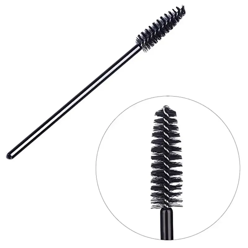 50pcs Disposable Makeup Tools Eyelash Brushes Eyelashes Extension Tools Eyebrow Brush Mascara Wands Applicator Spoolers