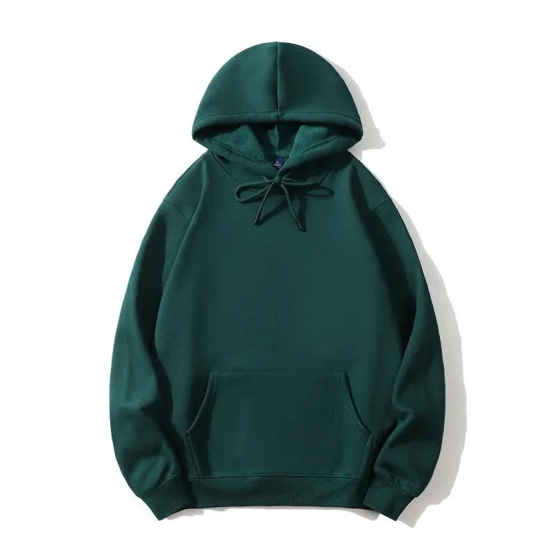 Cetakan Fesyen Hoodie Berkualiti Tinggi Logo Tersuai Kumpulan Peribadi Jenama Sulaman Lelaki dan Wanita Tebal 100 % Kapas Pullover Bulu