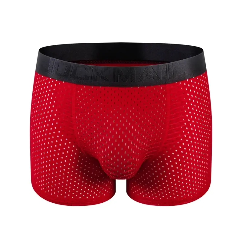 Men Trunks Built-in Fake Butt Hip Lifter Enhancer Shorts Boxer Briefs Padded Underwear Shapewear Underpants Nylon Breathable