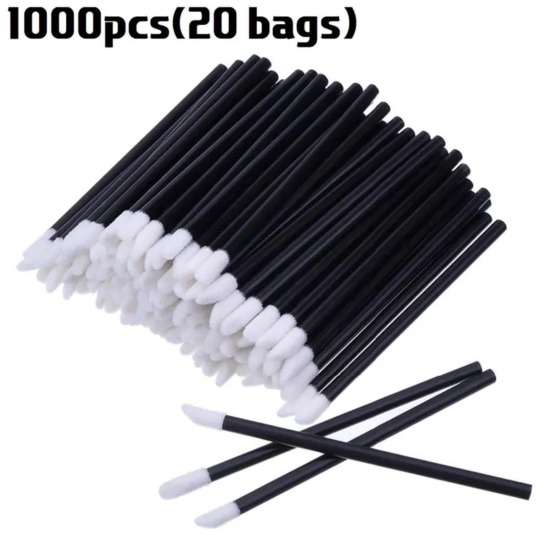 Bulk 50/500/2000Pcs Lip Brush Professional Applicators Wholesale Lipstick Wands Women Lip Gloss Brushes Make up Tool Accessories