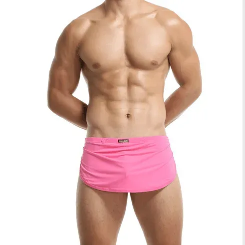 Front and rear independent two-piece silky pajama pants wholesale and foreign trade agency men's home underwear