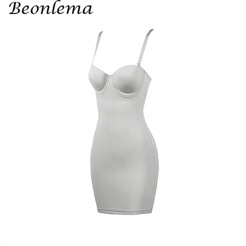 Short Bodycon Dress Backless Skinny Straps Solid Casual Sexy Sleeveless Summer High Waist Club Slim Mini Dresses Ladies Basic