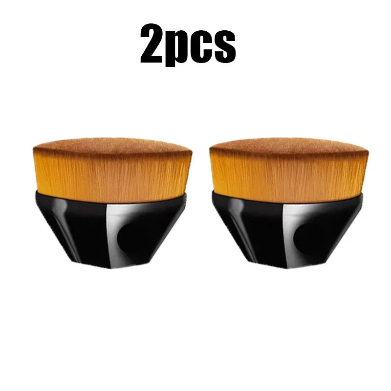 1/2/3/4pcs Makeup Brush Beauty Powder Face Blush Brushes Portable Professional Foundation Brush Cosmetics Soft Base Make Up