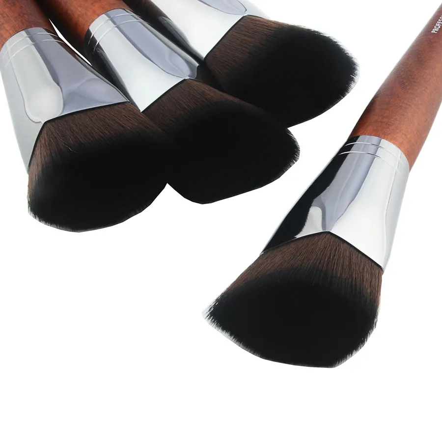 1 piece 109 Flat Foundation Makeup Brushes Diamond Liquid Foundation Make up Brush BB Cream Wood handle Face cosmetic tools — image 5