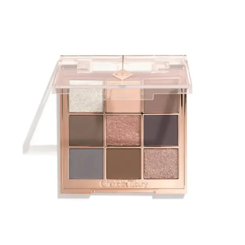Charlotte Tilbury Eye Shadow Disk Love 2-Colors Powder Blusher Star Pink Powder Blusher Highlight 6-colors Super Nudes Easy Eye