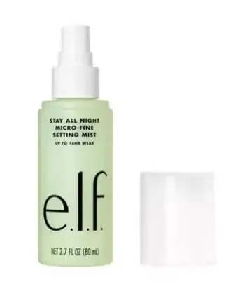 Elf Liquid Poreless Putty Primer Power Power Grip Matte Primer Dewy Setting Spray Halo Glow Liquid Filter & Blush Beauty Wand