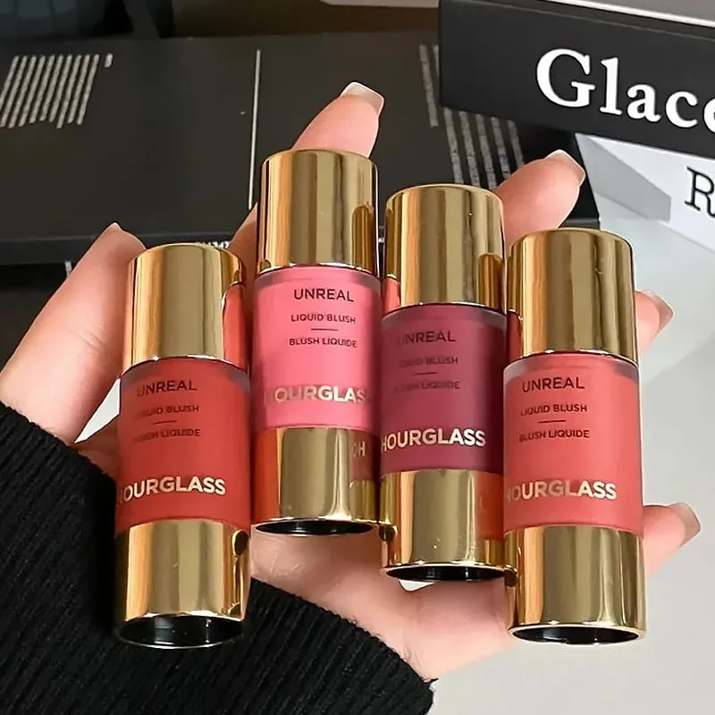 Hourglass Phantom Glossy Solid Lip Gloss Lipstick Anti-smudge Long-lasting Moisturization No Fading Natural Fresh Glow Makeup