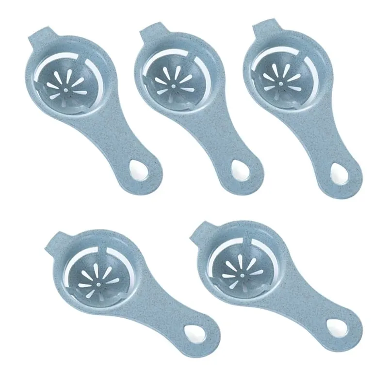 3PCS Egg Separator Egg Yolk White Separator Egg White Separator Egg Whites Strainer Filter Divider Egg Separator Tool Kitchen Ba
