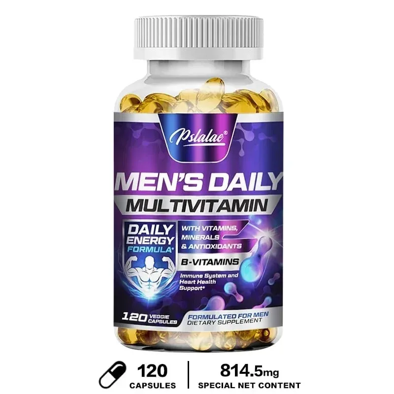 Men's Multivitamin Supplement - Supports Immune Health Boosts Energy Production and Improves Vitality and Endurance