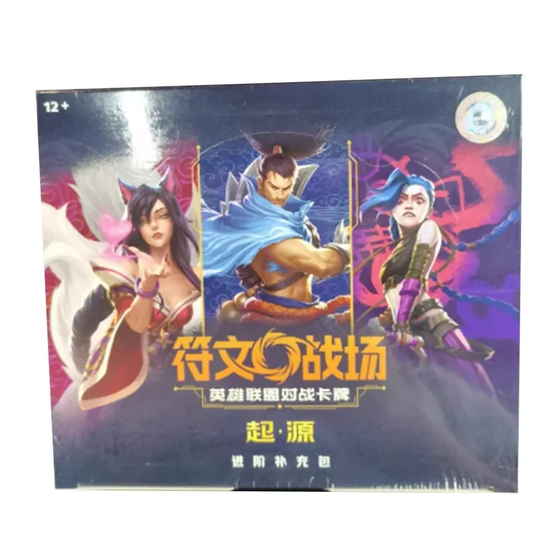 Genuine Riftbound Card Runes Battlefield Soul Forging Tempering Refill Pack Trading Game Collection Card Gift Toys