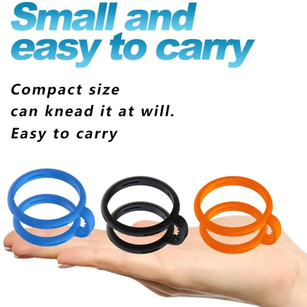 Silicone Semen Lock Ring Male Penis Rings Reusable Delay Ejaculation Erect Long-Lasting Scrotum Cock Ring Adults Sex Toy for Men