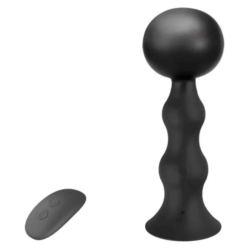 Wireless Remote Control Prostate Massager Vagina Ball Anus Beads Inflatable Expansion Plug Anal Vibrator Sex Toys For Men Women