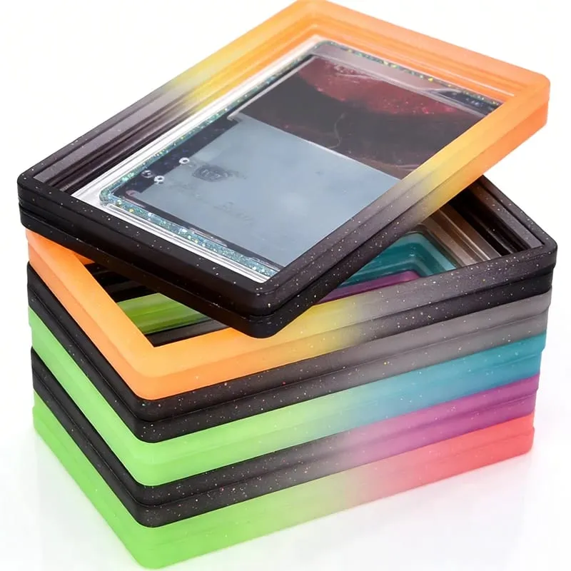 Gradient Silicone Bumper Case Guard Protector Display Sleeves Skin TPU for 35PT Graded Card Slab Sports Game Storage Holder — image 6
