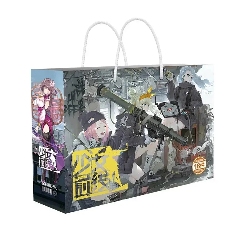 Anime Lucky Gift Bag Bungou Stray Dogs Haikyuu Collection Toy Include Postcard Poster Bookmark Lomo Cards Genshin Impact Figure