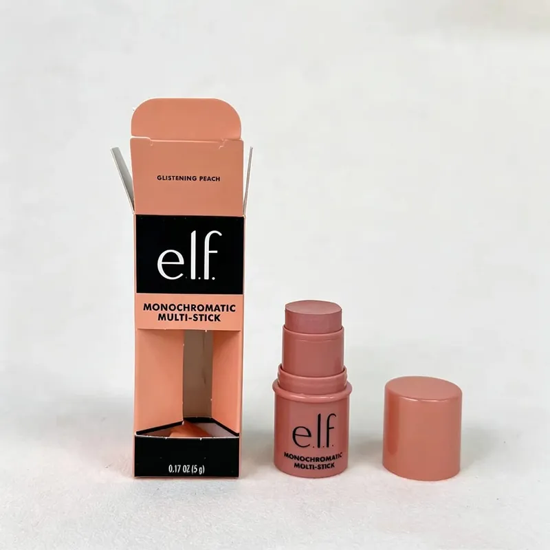 ELF Three-in-one Multi-purpose Blush Stick High-gloss Contour Natural Nude Makeup Lip and Cheek Makeup Stick