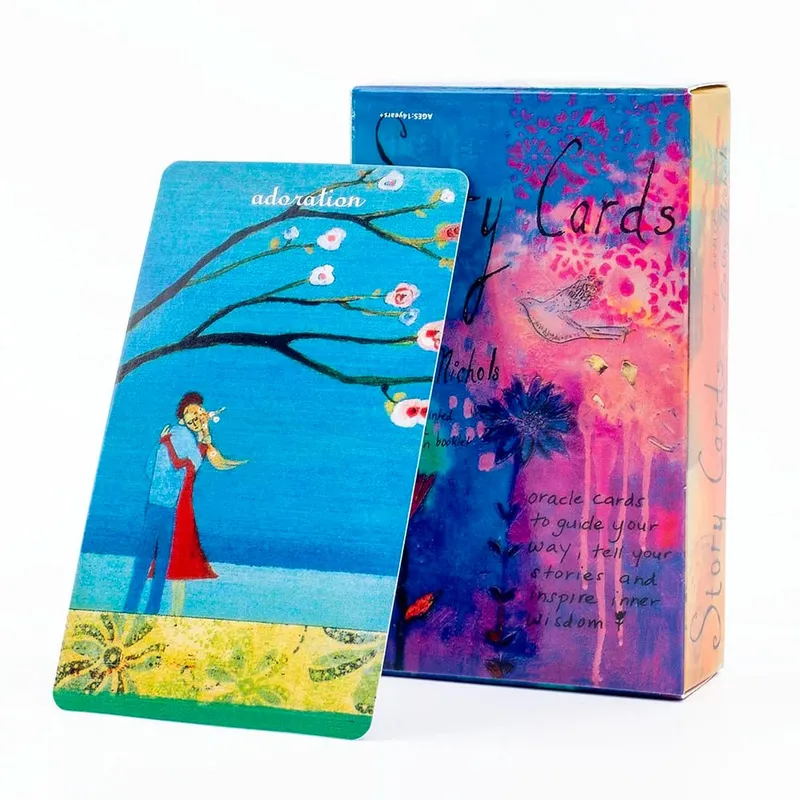 Divine Celestial Tarot Cards 78 Card Deck 10.4*6.1CM for Classmate Gathering Fortune Telling and Divination Board Playing Game