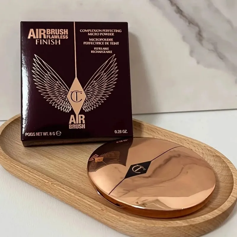 Charlotte Tilbury Concealer Cushion Silky Setting Powder Concealer Portable Long-lasting Foundation Makeup With Box Gifts