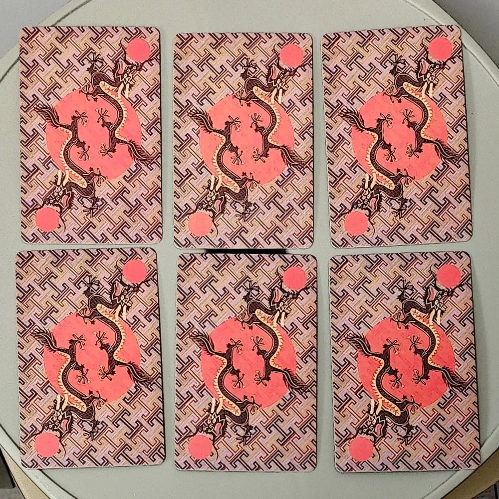 Chinese Lenormand Deck 9*6cm - 37 Pcs Lenormand Cards In Russian and Chinese Language
