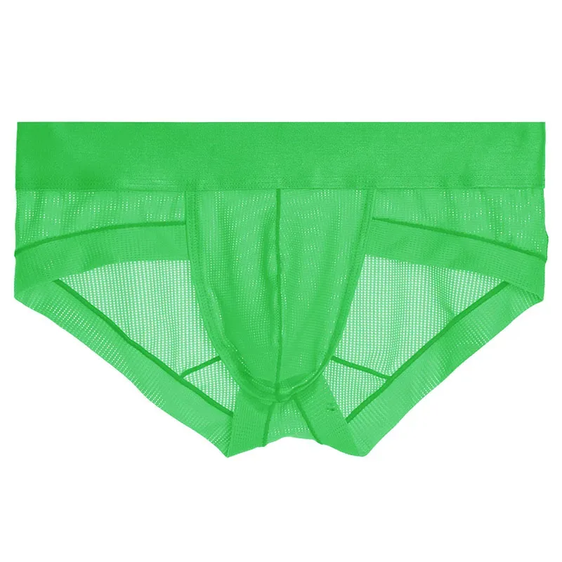 Neue Unterwäsche für Herren Slips Cueca Masculina Ropa Interior Hombre Calzoncillos Slip Mesh Atmungsaktive Höschen S-XL