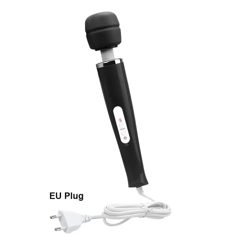 33cm Big Vibrators EU US Plug Magic Wand For Women Nipple Clitoris Stimulator Vaginal Anal Plug Dildo Female Masturbator Sex Toy — image 12
