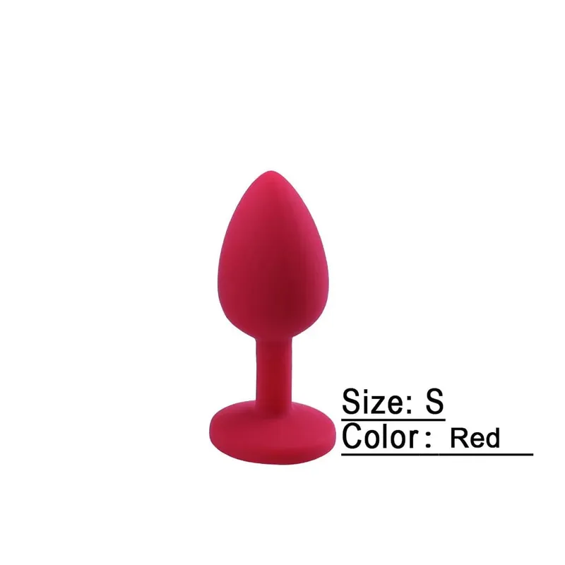 Plugue anal de silicone macio p/m/l, mini plugue erótico para bunda, brinquedo sexual para iniciantes, homens, mulheres, casais gays, estimulador de próstata, brinquedo de sexo anal